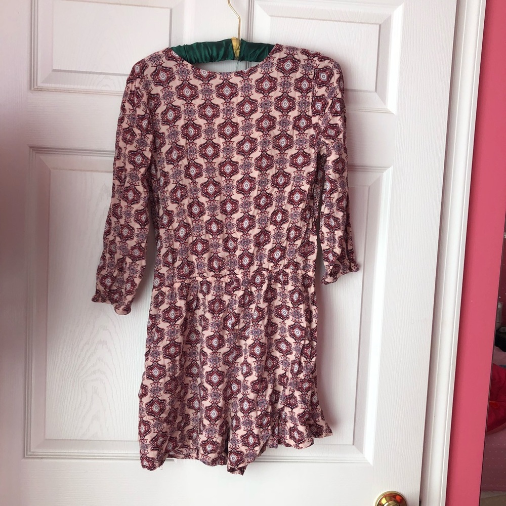 Patterned Hollister romper